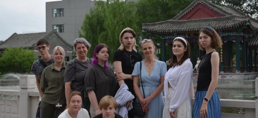 студенты Красноярского ГАУ ездили в китай
